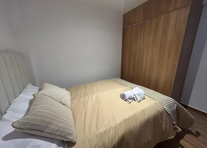 Modern In - Kitchen, Washer And Tv Apartamento
