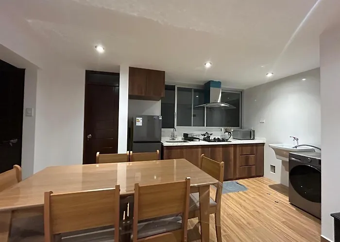 Modern In - Kitchen, Washer And Tv Apartamento